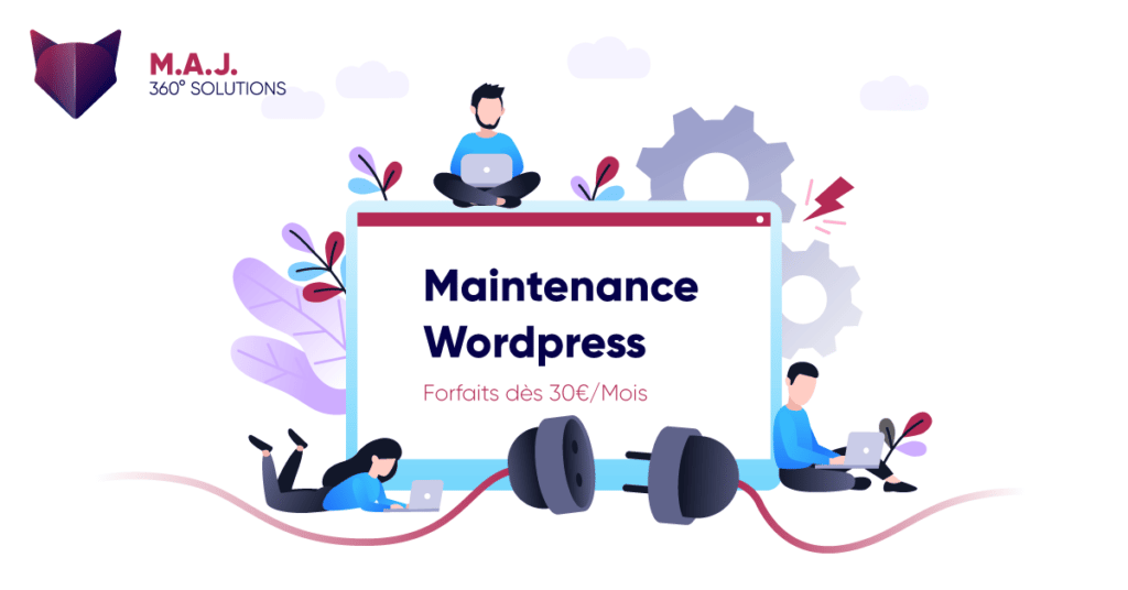 maintenance site wordpress
